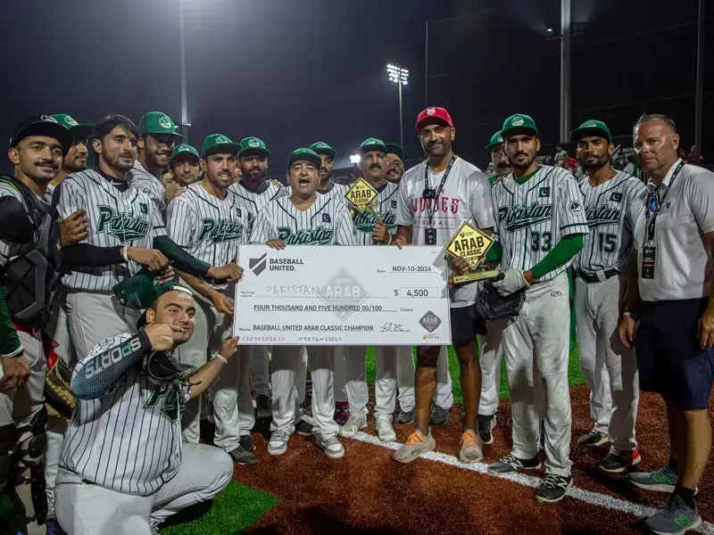 Pakistan beat UAE to clinch United Arab Classic Baseball championship