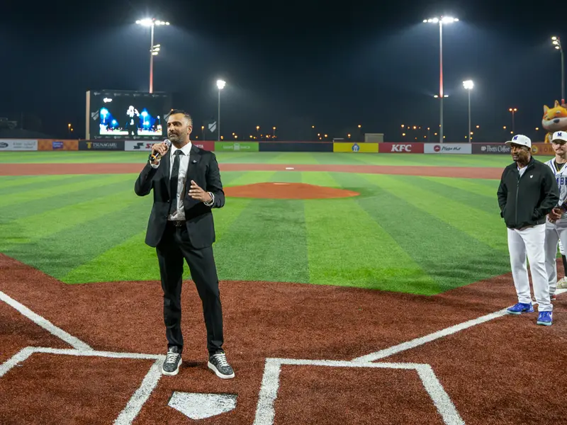 ‘Honor of a lifetime’: Kash Shaikh to step down as chairman and CEO of Baseball United