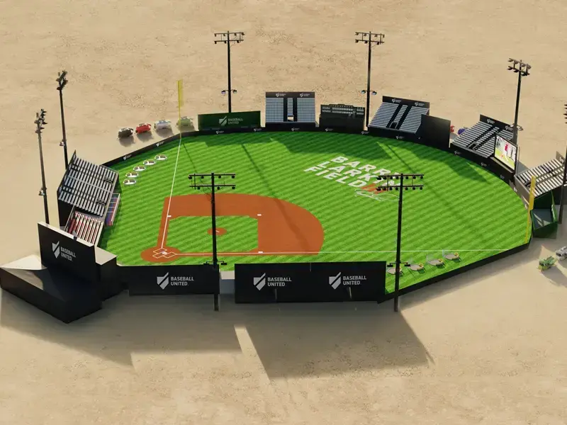 Baseball United construirá su primer estadio