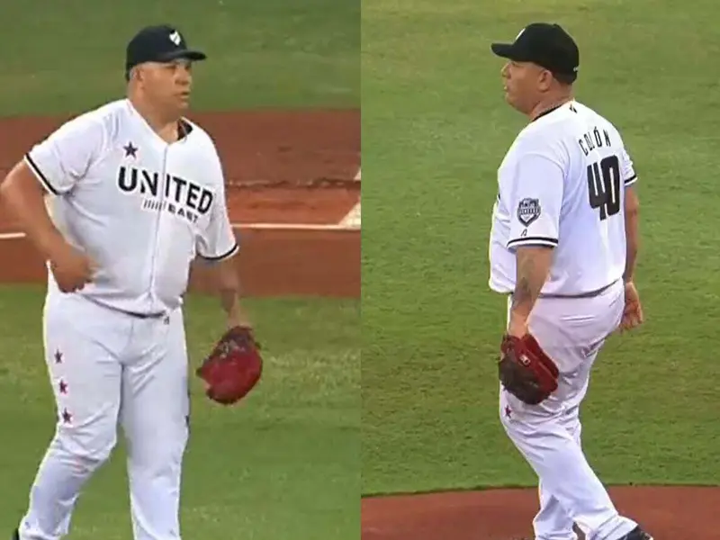 WATCH: 50-year-old legend Bartolo Colon makes TRIUMPHANT return to mound in new Baseball United league