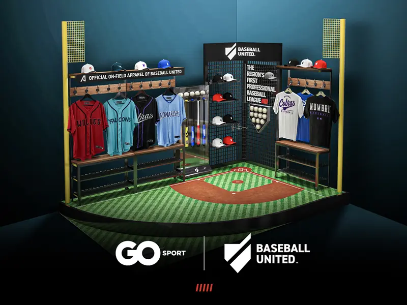 Baseball United and GO Sport Partner to Bring Baseball Merchandise to Dubai Mall