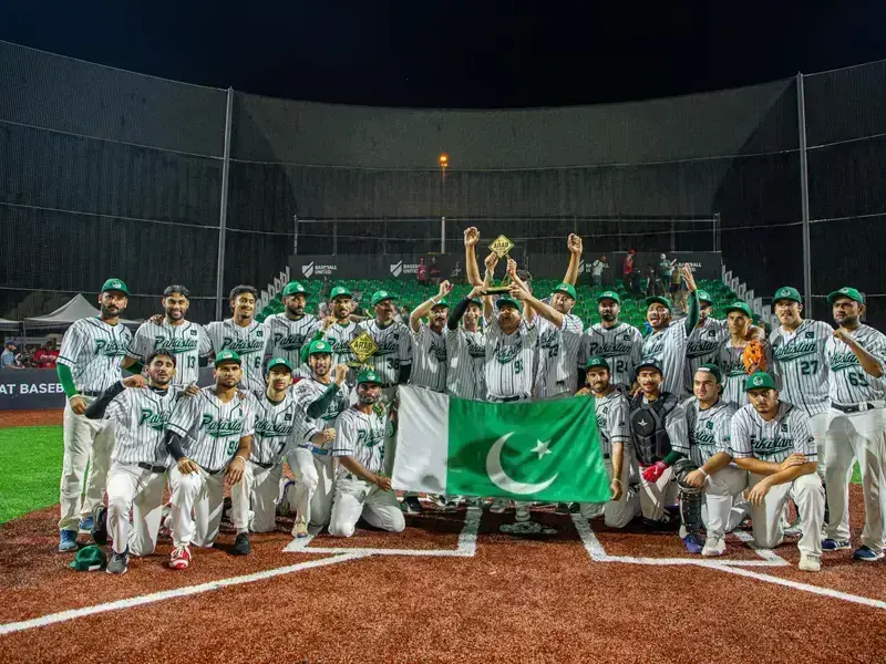 Pakistan Goes Undefeated to Claim Inaugural Baseball United Arab Classic Championship