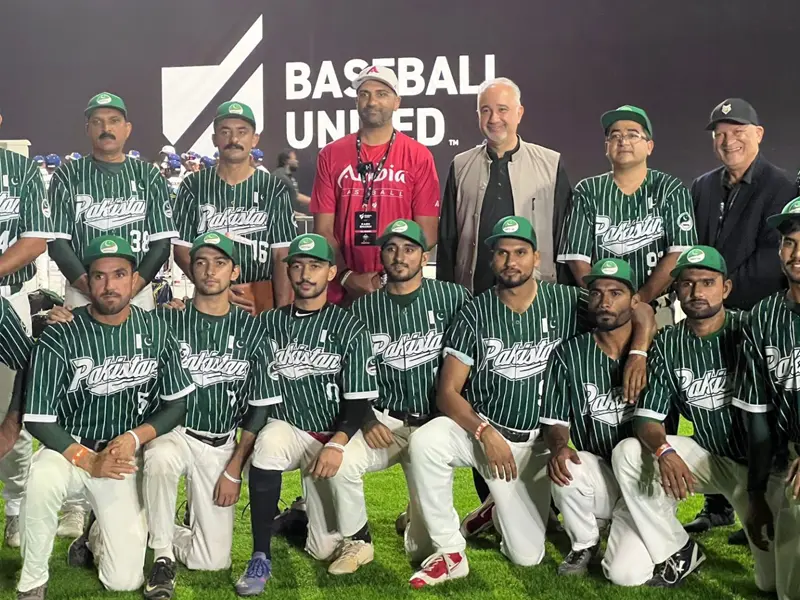 Pakistan Baseball Team Dominates India in Arab Classic, Secures Spot in Knockouts