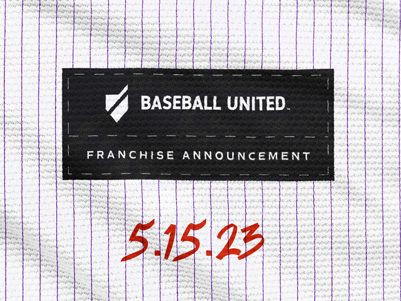Baseball United Sets Date for the Announcement of its First Franchise