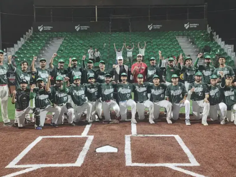 Pakistan thrash India 12-0 in Arab Baseball Classic match