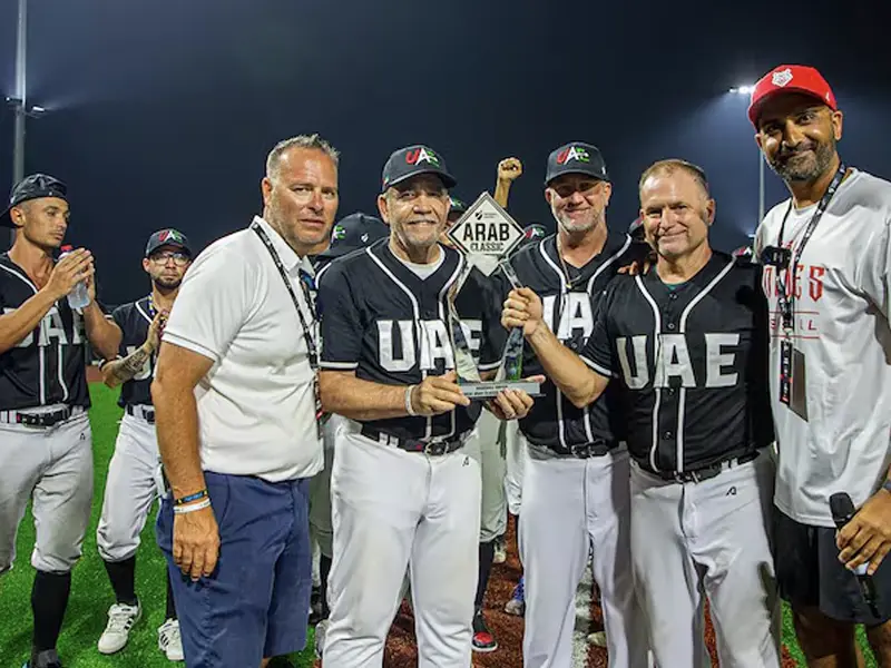 From dust and dirt to a ballpark in 38 days - Baseball United begin a new era in Dubai