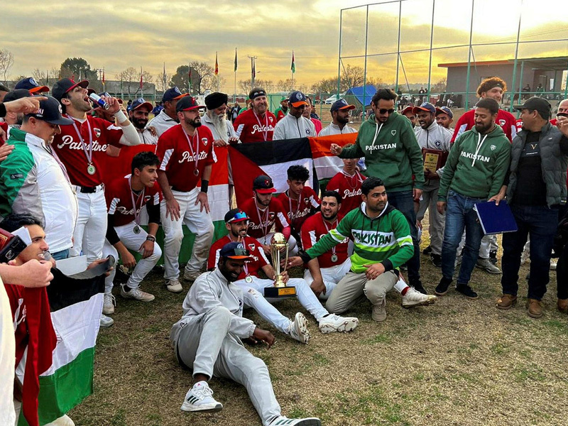 Palestine’s Baseball Team Wins Silver Medal in West Asia Cup