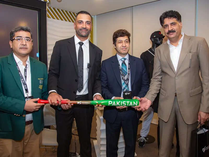 Pakistan’s Fantastic Four step onto the global baseball stage!