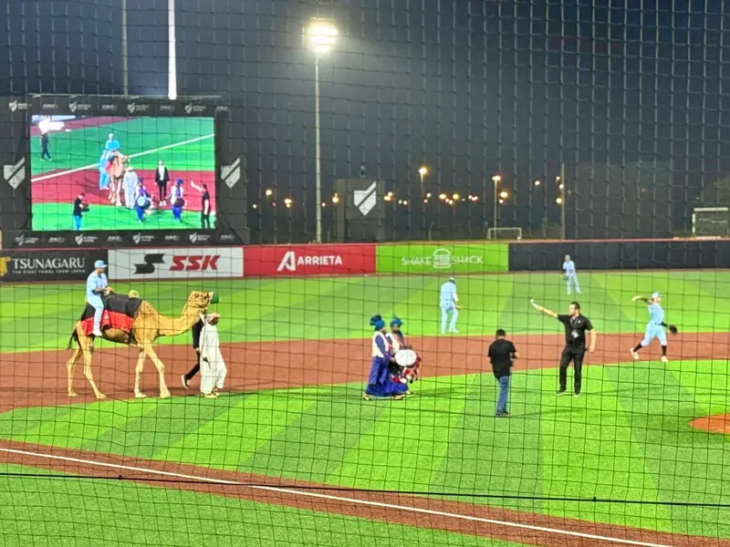 A New League called Baseball United Begins Play in Dubai