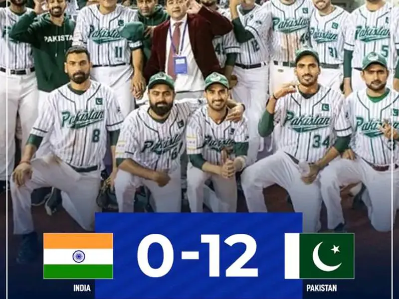 Pakistan beat India in Arab Classic Baseball Tournament!