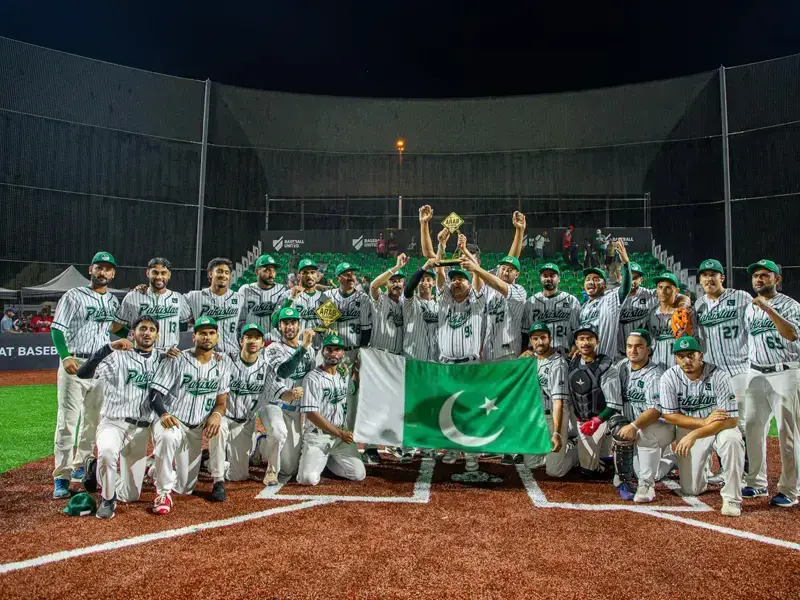 Pakistan Goes Undefeated to Claim Inaugural Baseball United Arab Classic Championship