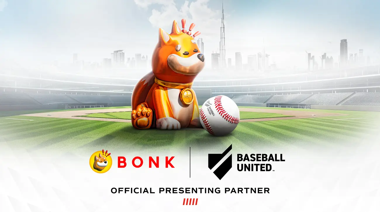 Leading Cryptocurrency, BONK, Named Presenting Partner for Baseball United’s Inaugural Season