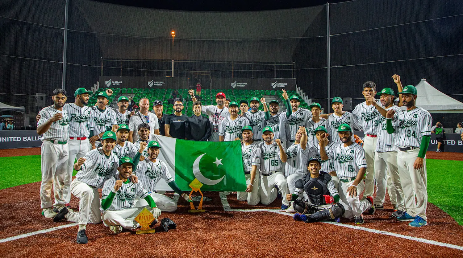 Pakistan Goes Undefeated to Claim Inaugural Baseball United Arab Classic Championship