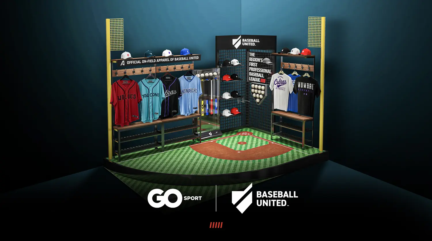 Baseball United and GO Sport Partner to Bring Baseball Merchandise to Dubai Mall