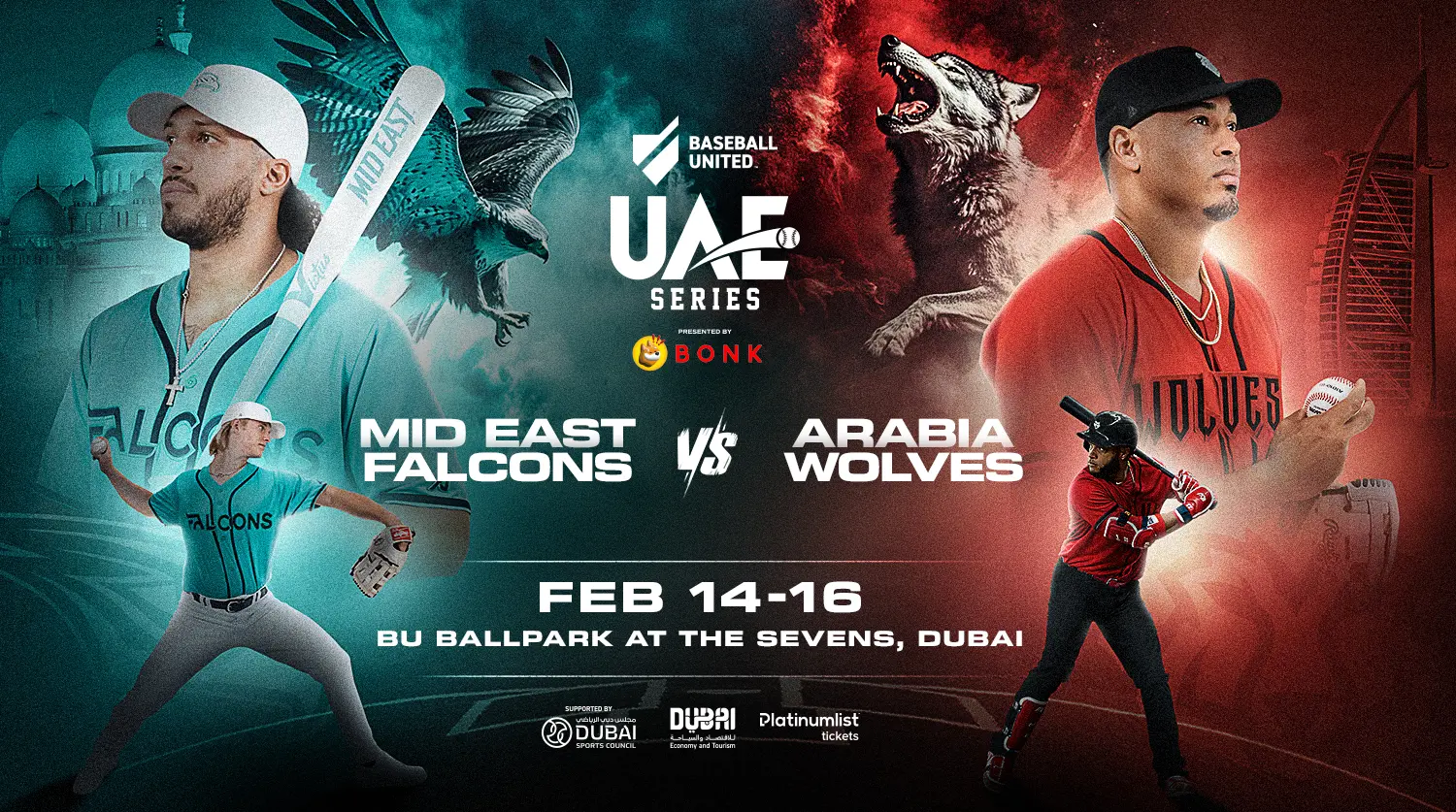 Baseball United Announces Dates for Historic UAE Series in Dubai